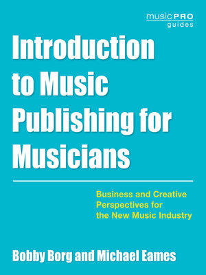 cover image of Introduction to Music Publishing for Musicians